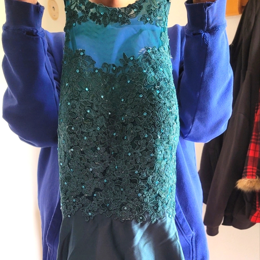 Short homecoming or prom dress